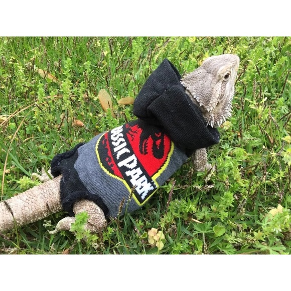 Sweaters - JURASSIC PARK XLRG HOODIE SHIRT 4 BEARDED DRAGON